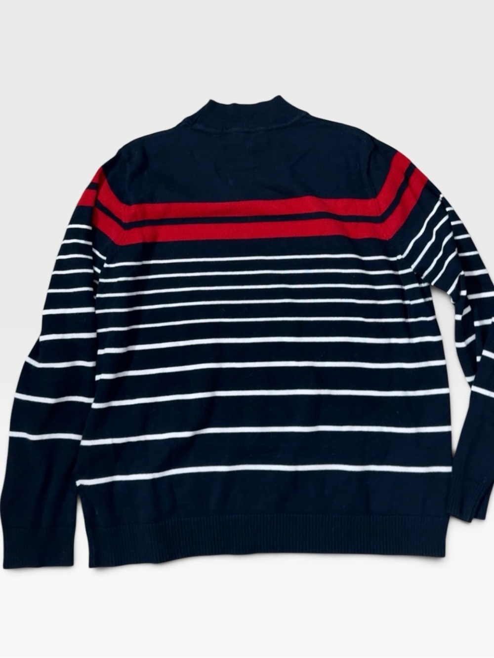 NORTHERN REFLECTIONS VINTAGE MOCK NECK SWEATER SIZE L